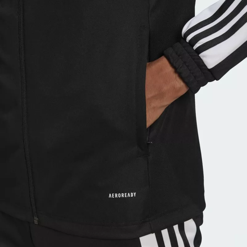 Adidas Squadra 21 Training Quarter-Zip Sweatshirt Vīriešiem Melns M izmērs