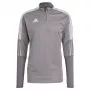 adidas Tiro 21 sporta džemperis treniņiem, pelēks GH7301 S