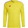 adidas Tiro 23 Competition Long Sleeve vārtsargu krekls vīriešiem, dzeltens HK7696