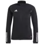 adidas Tiro 23 Competition Training Sweatshirt sporta džemperis, melns, HK7651