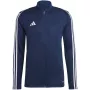 adidas Tiro 23 League treniņu jaka vīriešu tumši zila HS3503 izmērs M