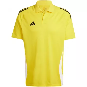 adidas Tiro 24 sacensību polo krekls vīriešu dzeltens džersija IV9144 izmērs M