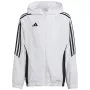 adidas Tiro 24 Bērnu Treniņu Jaka Balta IM8799 116cm