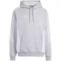 adidas Tiro 24 Sweat Hooded Medium Grey Heather IR7545 Vīriešu futbola treniņu kapuce