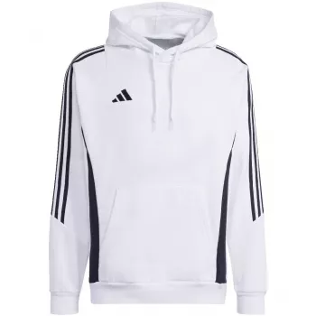 adidas Tiro 24 Sweat Hooded White IR7547 Vīriešu Regulāra Pieguļa Kapuce