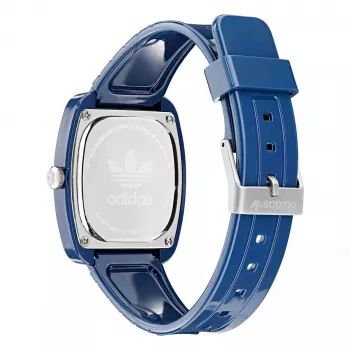 Adidas Unisex Watch AOSY24029 37mm Quartz Analog White Silicone Strap