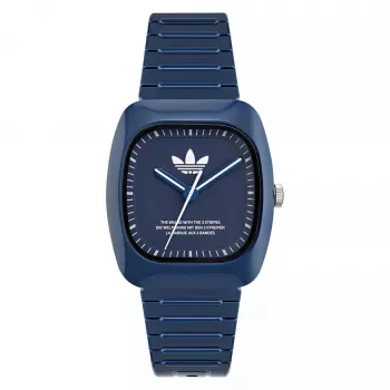 Adidas Unisex Watch AOSY24029 37mm Quartz Analog White Silicone Strap