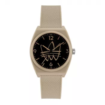 Adidas sieviešu pulkstenis AOST22565 analogais kvarca 38mm balts silikons