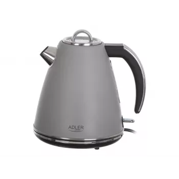 Adler AD 1343 Grey elektriskā tējkanna 1.5 L 1850 W