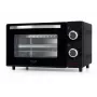 Adler AD 6032 kompakta elektriskā cepeškrāsns, 9 l, 650 W, melna