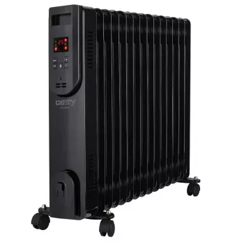 Adler Camry eļļas radiators CR 7820 2000W 9 sekciju eļļas pildījuma radiators balts/pelēks
