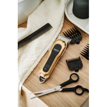 Adler Hair Clipper Camry CR 2844 matu griežamā mašīnīte ar vadu un bezvada, nerūsējošā tērauda asmeņi, 7 griešanas garumi