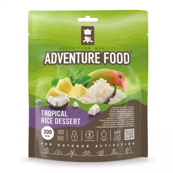 Adventure Food Tropical Rice Dessert - Dehydrated Camping Meal, 140g
