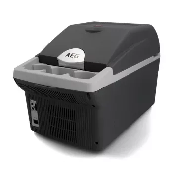 AEG BK16 16L termoelektriskā dzesētāja un sildītāja kaste, 12V/230V, pelēka/melna