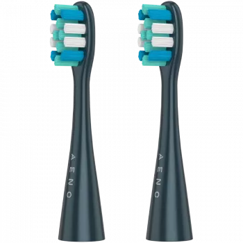 AENO ADB0010N Replacement Brush Heads, 2 pcs, White, Compatible with ADLER ADB0010N Sonic Toothbrush