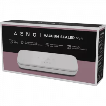 AENO Vacuum Sealer AVS0004W, balts, LED displejs, 230V AC, 130W, -65kPa