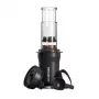 AeroPress Go Plus Travel Coffee Press ar izolētu krūzi - Melns