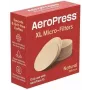 AeroPress XL Paper Micro-Filtri, 200 gab., 63.5 mm apaļi diski Original, Go un Clear kafijas pagatavotājiem