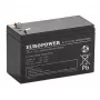 AGM Akumulators EUROPOWER EV Series 12V 8Ah/C10 (Dzīves ilgums 6-9 gadi) T1