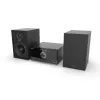 Aiwa MSBTU-600 50W Bluetooth CD Micro Hi-Fi System ar FM radio, USB, Aux-in, LED displeju un tālvadības pulti, Melns