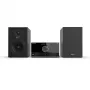 Aiwa MSBTU-600 50W Bluetooth CD Micro Hi-Fi System ar FM radio, USB, Aux-in, LED displeju un tālvadības pulti, Melns