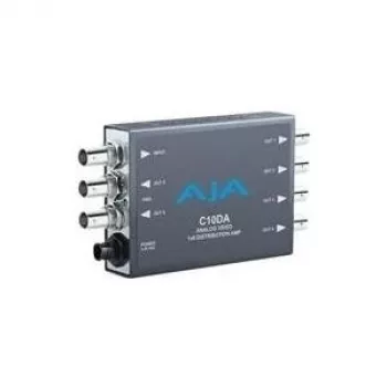 AJA C10DA 1x4 HD/SD-SDI sadalītājs ar pārklokēšanu