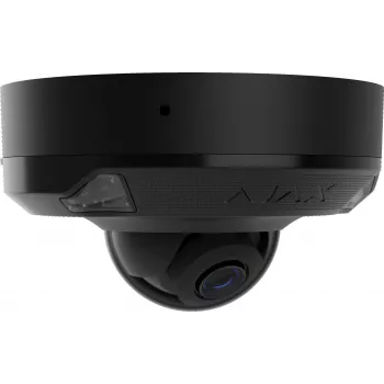 Ajax DomeCam Mini IP Camera 5MP 2,8mm Glass Dome Black (8EU)