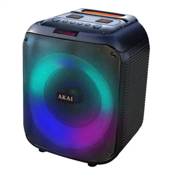 AKAI ABTS-V30 Pārnēsājams Bluetooth Skaļrunis, Melns