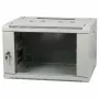 ALLNET 19 inch sienas skapis 15U 1-dziļums 600mm gaiši pelēks plakanā iepakojumā SMA sērija