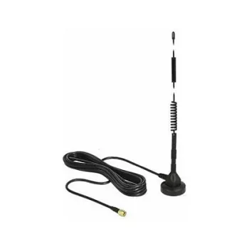 ALLNET ALL19102 GSM/3G/LTE antena 5 dBi, omnidirekcionāla, magnētiskā pamatne, SMA, 3 m kabelis