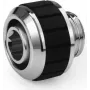 Alphacool Apex Grip kompresijas savienotājs 13/10mm G1/4 hromēts - mīkstās caurules savienotājs 14880