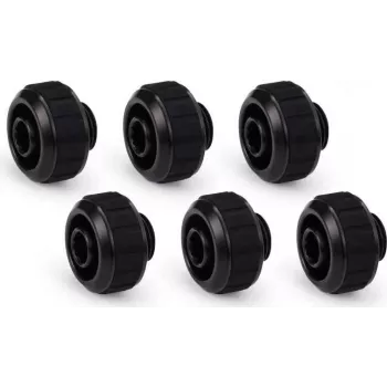 Alphacool Apex Grip kompresijas savienotājs 16/10mm G1/4 melns, 6 gab. 14923