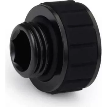 Alphacool Apex Grip Extension 10mm vītņu pagarinātājs Male to Female G1/4 collas melns (14811)