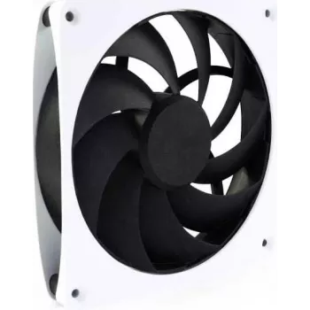 Alphacool Apex Stealth Metal ventilators 2500rpm balts 140x140x25mm PWM hidrodinamiskais gultnis