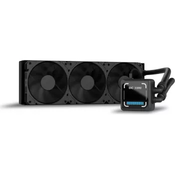 Alphacool Core 2 LT 360mm CPU šķidruma dzesētājs AiO - pilnībā vara radiators, 3x120mm PWM ventilatori, niķelēta aukstā plāksne, saderīgs ar LGA 1700/AM5, bez RGB 14622