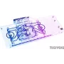 Alphacool Eisblock XPX CPU ūdens bloka aizmugurējā plāksne - Intel LGA 1700/1200/115x/2011/2066 montāžas atbalsts, tērauds, melna 11961