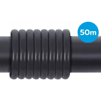 Alphacool EPDM caurule 16/10 - melna, 50 m rullis (5100119)
