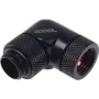 Alphacool HF 90° rotējošais adapters G1/4 vīrišķais uz G1/4 sievišķo - Deep Black 17057