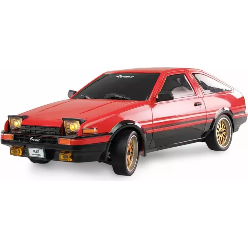 AMEWI AE86 Drift Racing Car 1:18 RTR sarkans