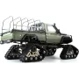 Amewi AMXRock RCX10PTS Scale Crawler Pick-Up Matte Green 1:10 RTR Brushed RC Model Car Electric Crawler 2.4 GHz (22463)