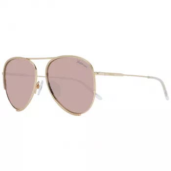 ANA HICKMANN HI3083-5804A Sieviešu saulesbrilles, kvadrātveida, havana acetāts, gradienta brūnas lēcas, 58 mm