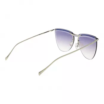 ANA HICKMANN HI3085-13203A Sieviešu tauriņveida saulesbrilles – Brūns Havana acetāta rāmis, gradienta brūnas polikarbonāta lēcas, UV400 aizsardzība