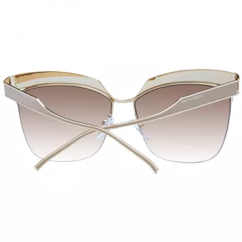ANA HICKMANN Sieviešu Butterfly/Cat Eye Saulesbrilles AH3179-6204A Havana Tortoise Gradient Brown 62mm