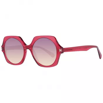 ANA HICKMANN Sieviešu Butterfly Cat-Eye Saulesbrilles HI9143-50T01 Brown Havana