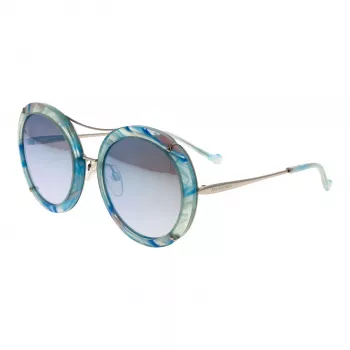 ANA HICKMANN Sieviešu tauriņveida saulesbrilles AH3166-56E01 Havana Brown Gradient 56 mm