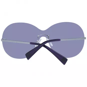 ANA HICKMANN Sieviešu tauriņveida saulesbrilles HI3058-14002A Melns Acetāts Gradienta Pelēkas Lēcas 57mm