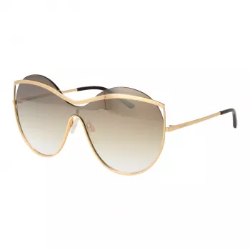 ANA HICKMANN Sieviešu kaķacs formas saulesbrilles AH3182-13404A Havana Acetate Brūnas gradienta lēcas 56mm