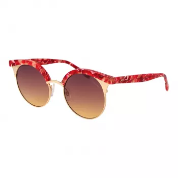 ANA HICKMANN Women's HI3050-52E01 Sauļošanās brilles Havana Brown Gradient Butterfly Square Acetate UV400