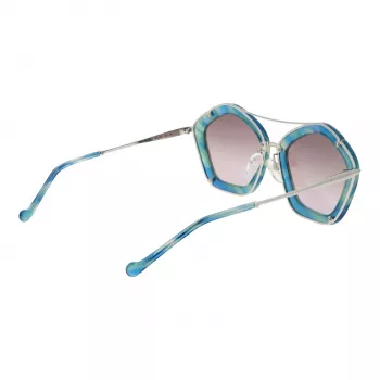 ANA HICKMANN Sieviešu saulesbrilles AH3165-56G23 Havana Brūns Acetāts Taisnstūra UV400