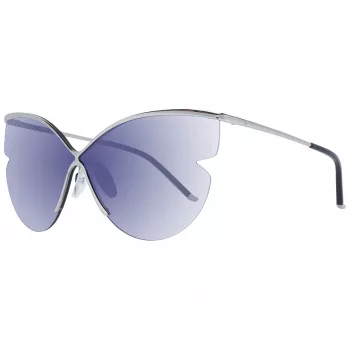 ANA HICKMANN Sieviešu saulesbrilles AH3173-14003A - Modes ģeometrisks acetāta rāmis ar UV400 aizsardzību